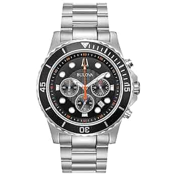 Bulova 98a155 クオーツ腕時計 Amazon.com: Bulova Men's Classic Sport 6-Hand Chronograph